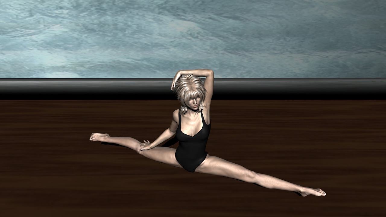 ballerina splits ballet free photo