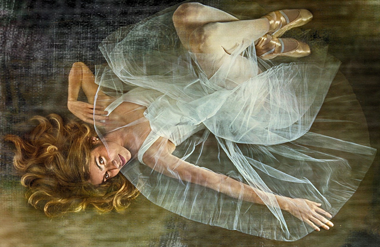 ballerina  dancer  portrait free photo