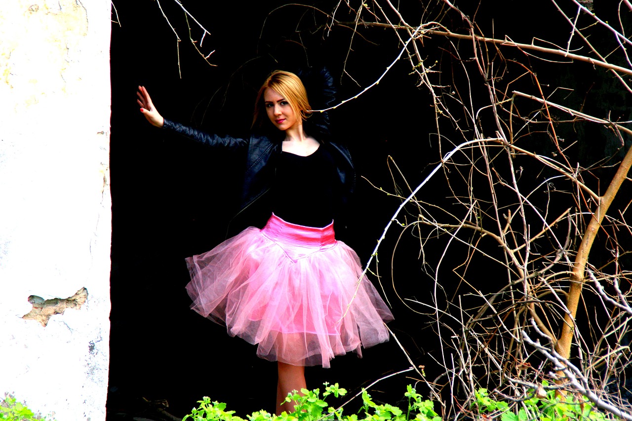 ballerina doll tutu pink free photo