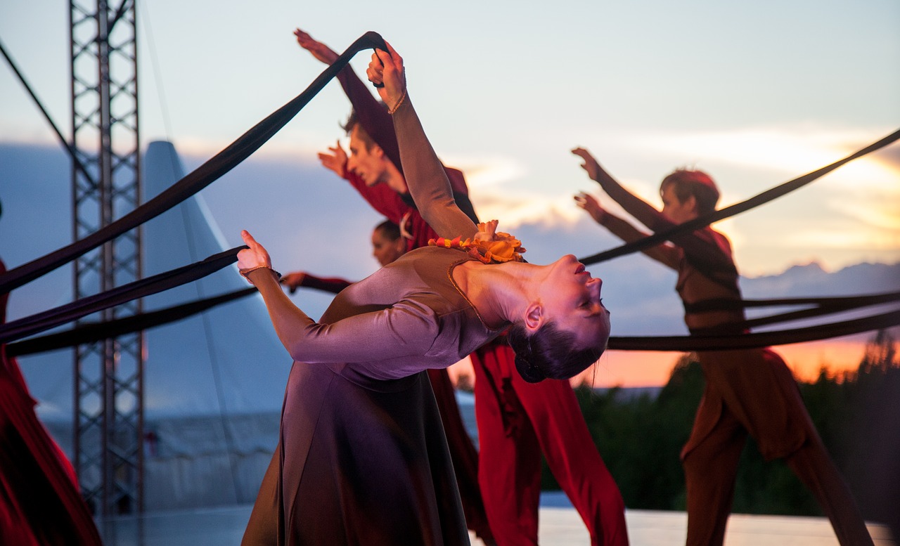 ballet at sunset sunset theatre free photo