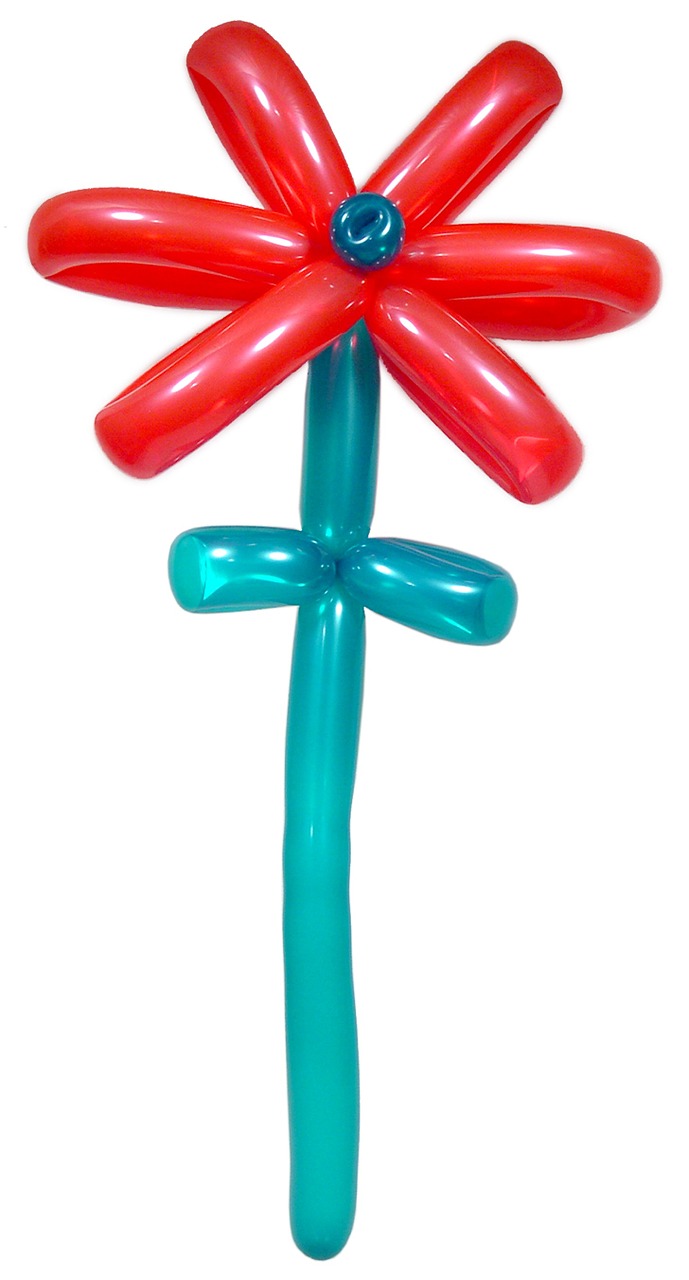 balloon sculpture flower free photo