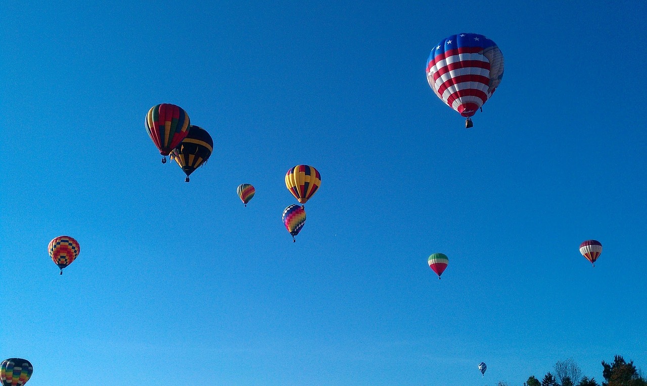 balloon hot air sky free photo