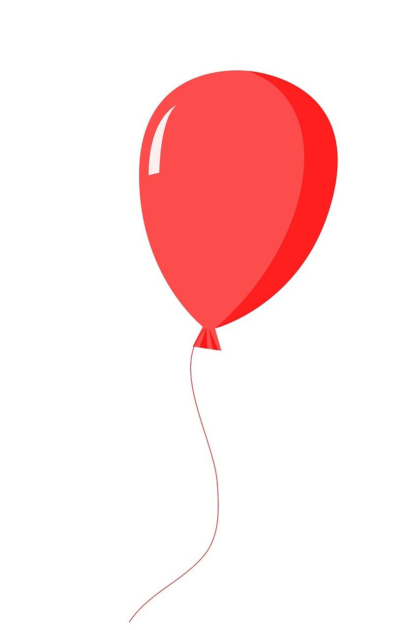 balloon red party free photo