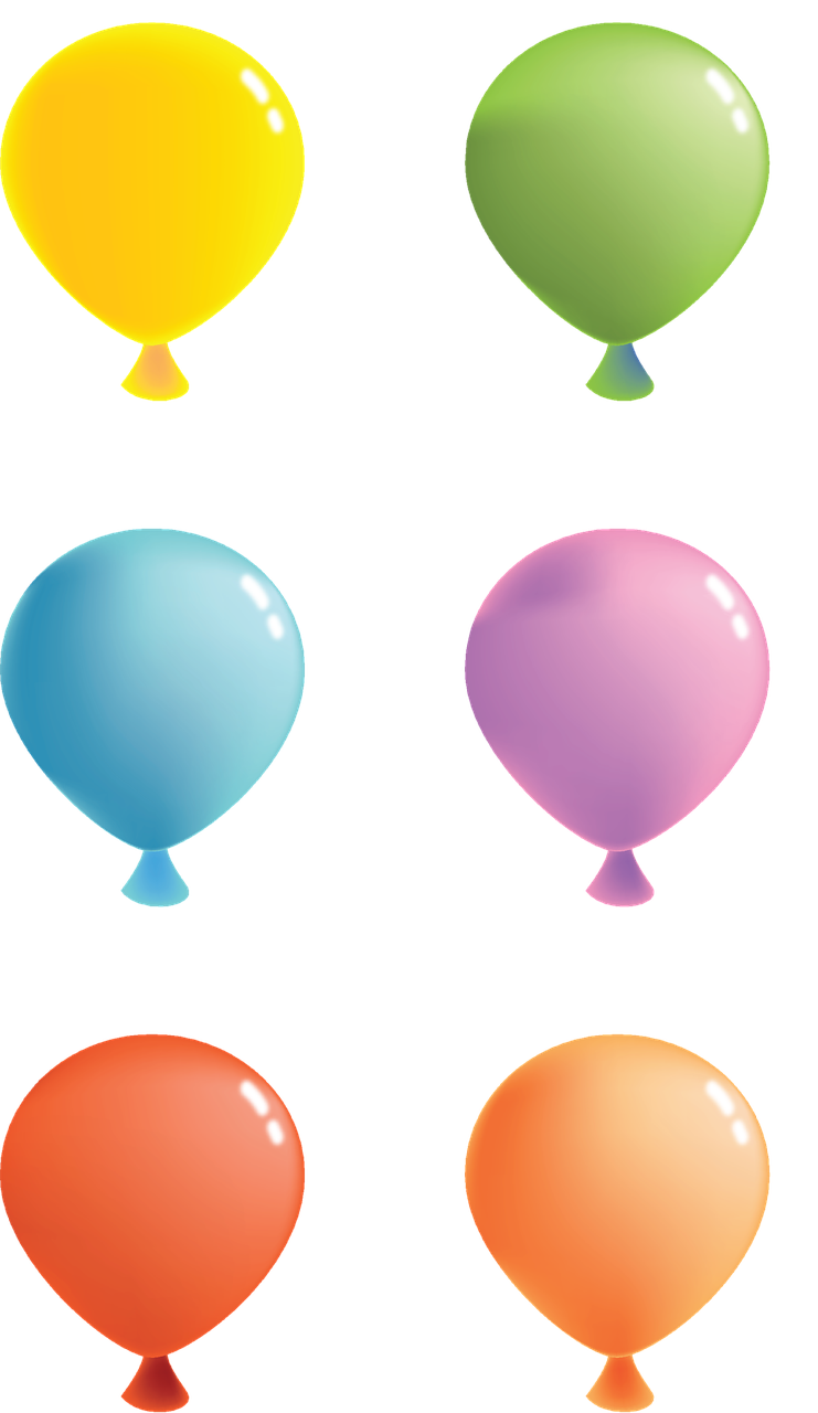 balloon color birthday free photo