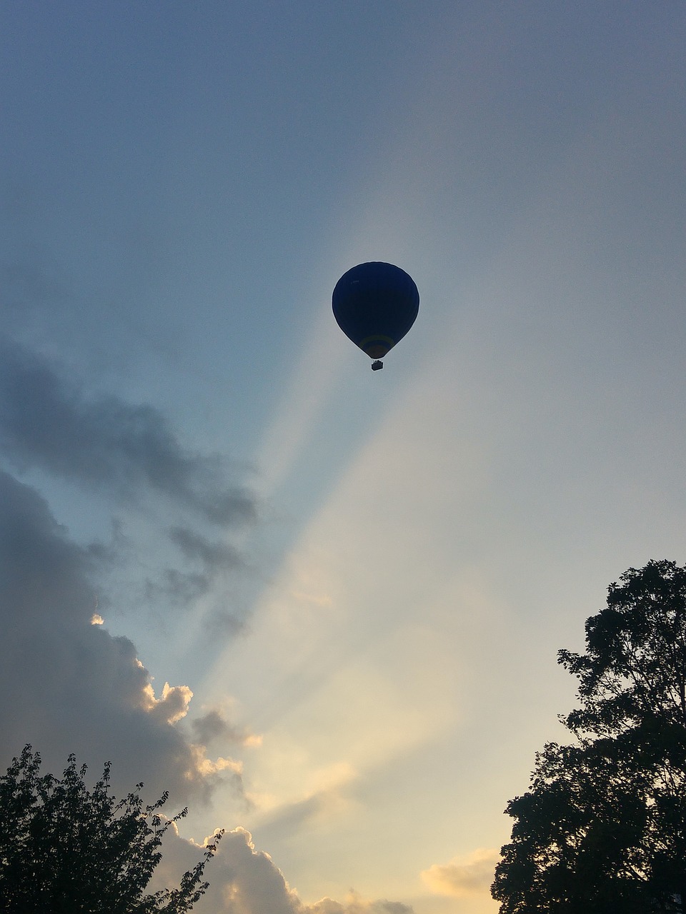 balloon sun hot air balloon free photo