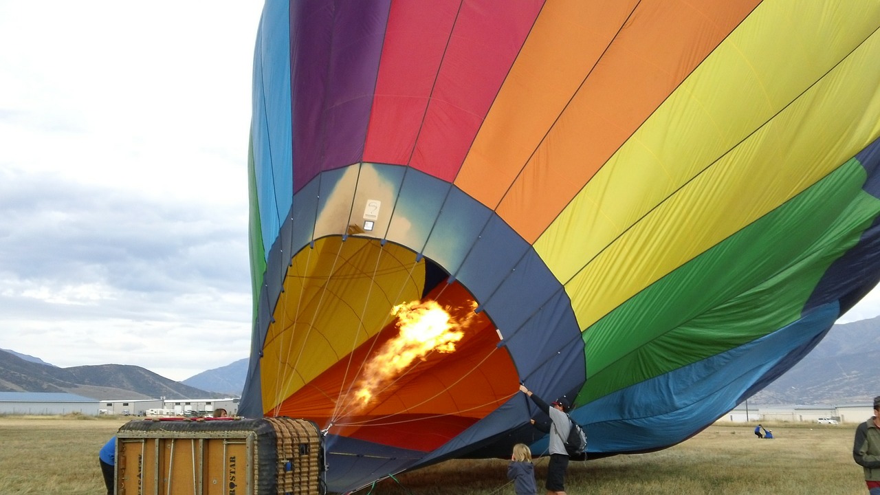 balloon hot air colors free photo