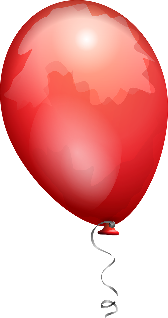 balloon red party free photo
