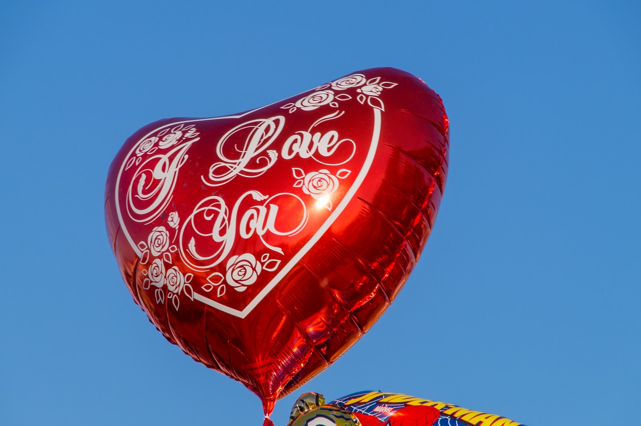 balloon  i love you  free market free photo