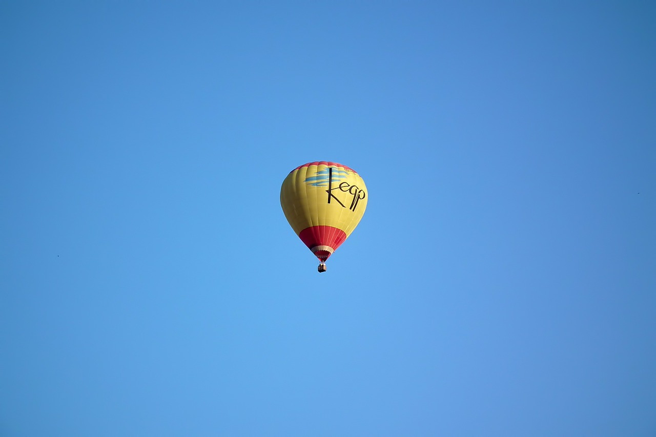balloon journey sky free photo
