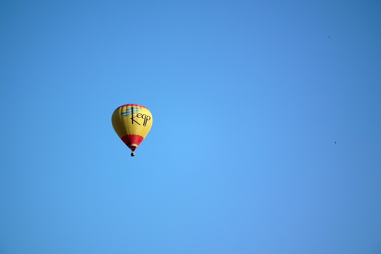balloon journey sky free photo