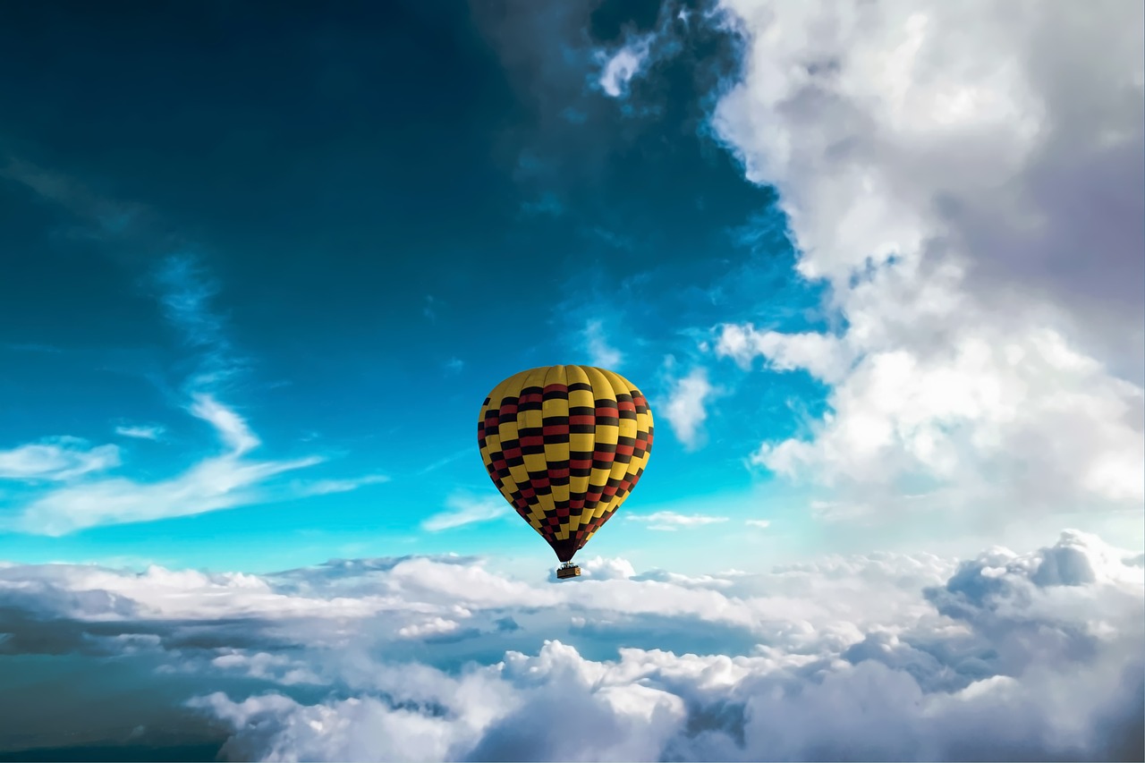 balloon  sky  flying free photo