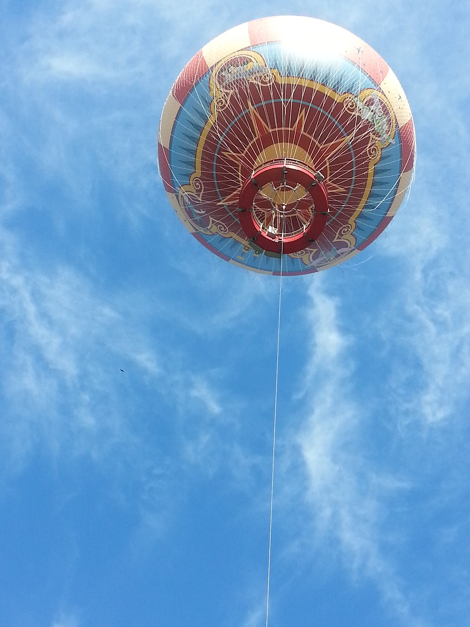 balloon sky blue free photo