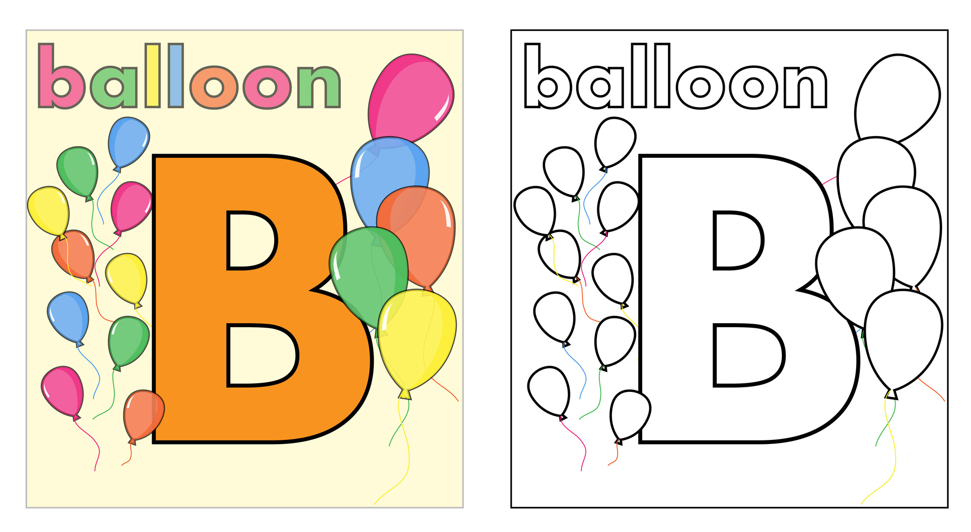 balloon balloons alphabet free photo