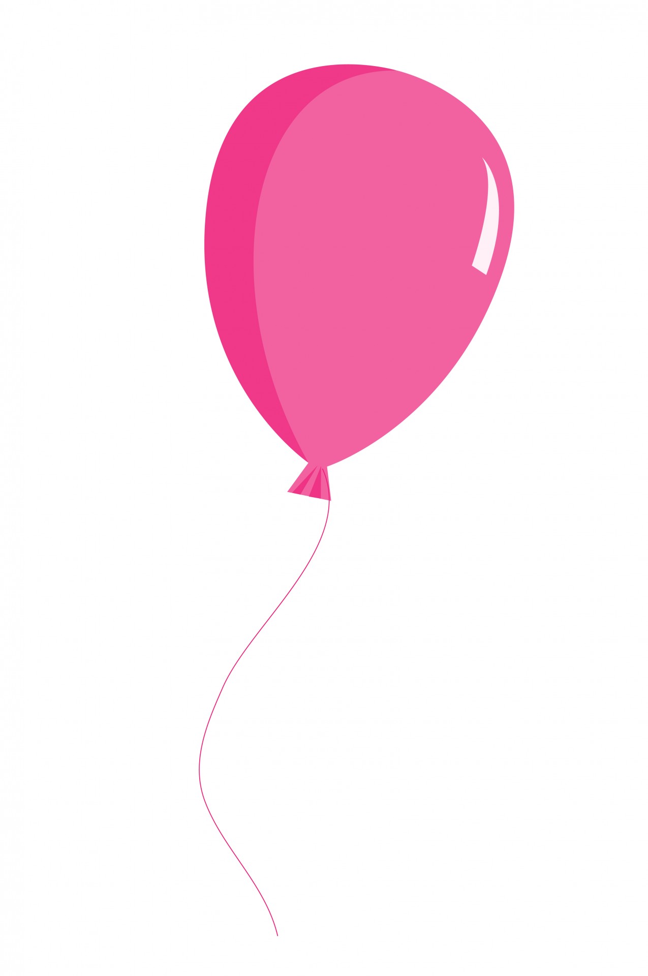 balloon pink clipart free photo
