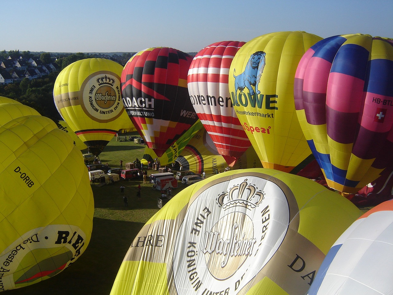 ballooning balloon launch hot air balloon free photo