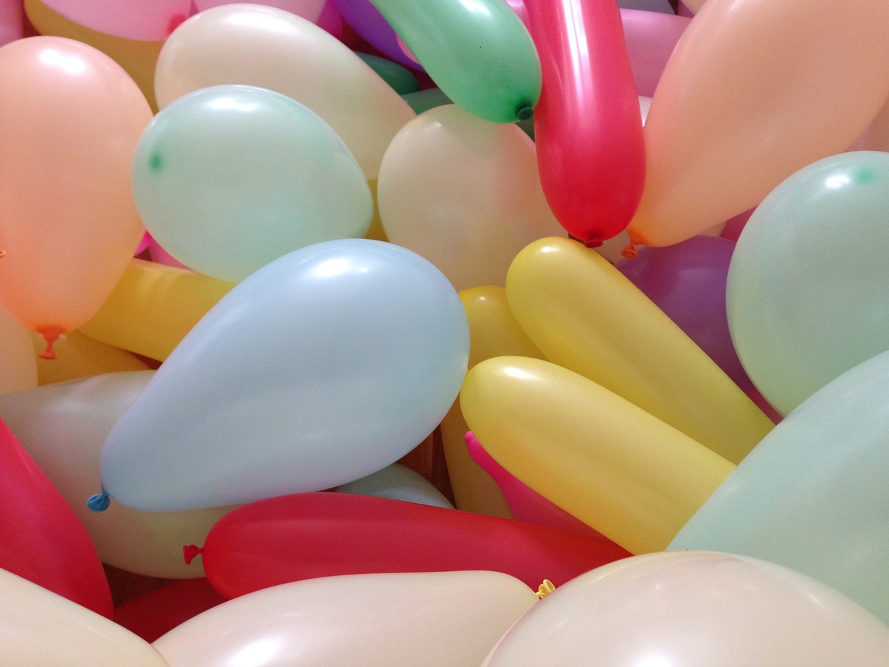 balloons party colors free photo