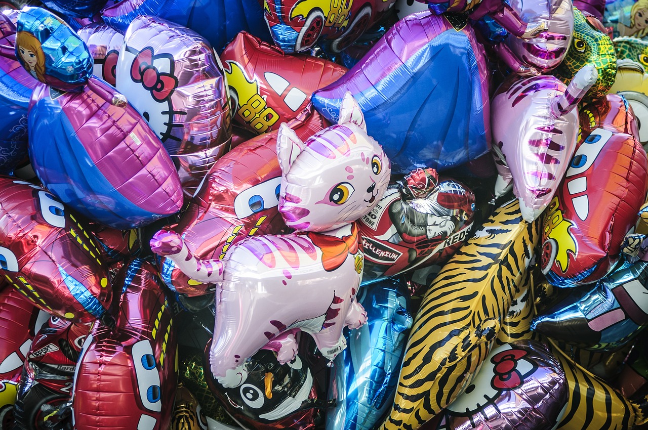 balloons cartoon characters character free photo