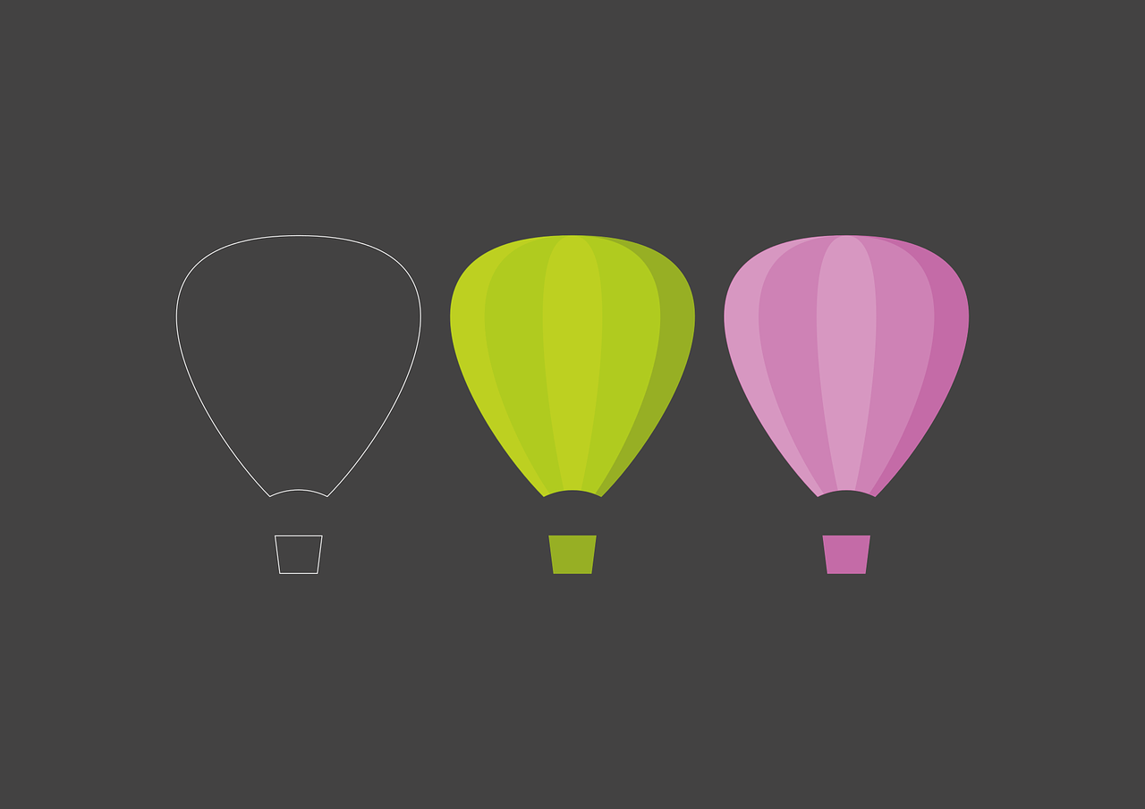 balloons icon vector free photo