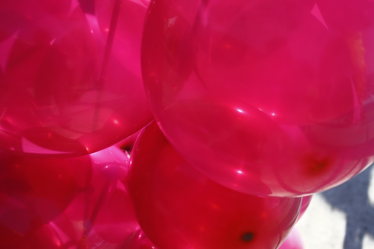 balloons color purple free photo