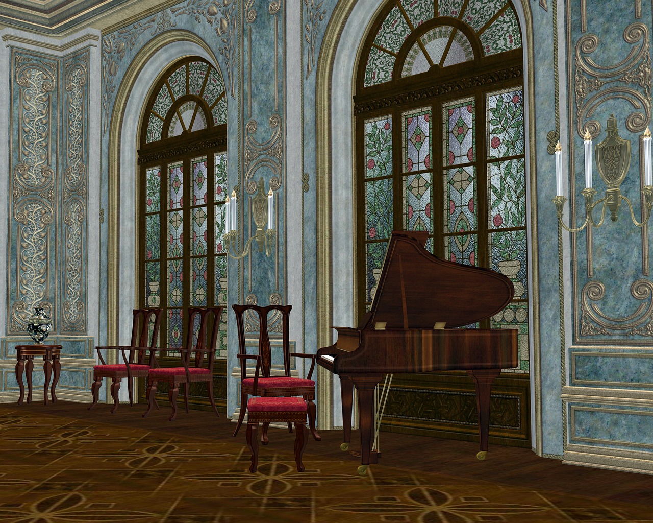 ballroom interior luxury free photo