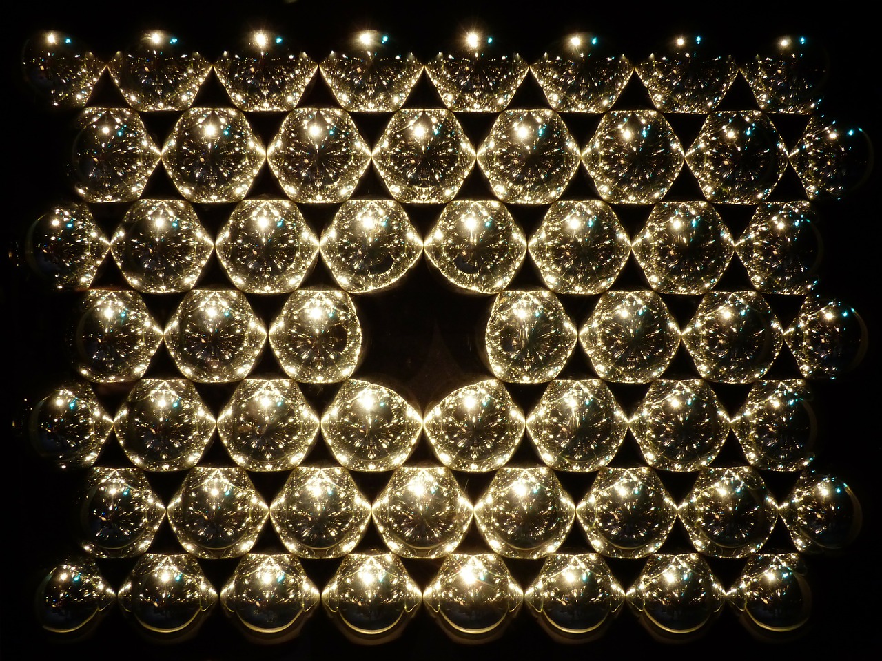 balls metal refraction free photo