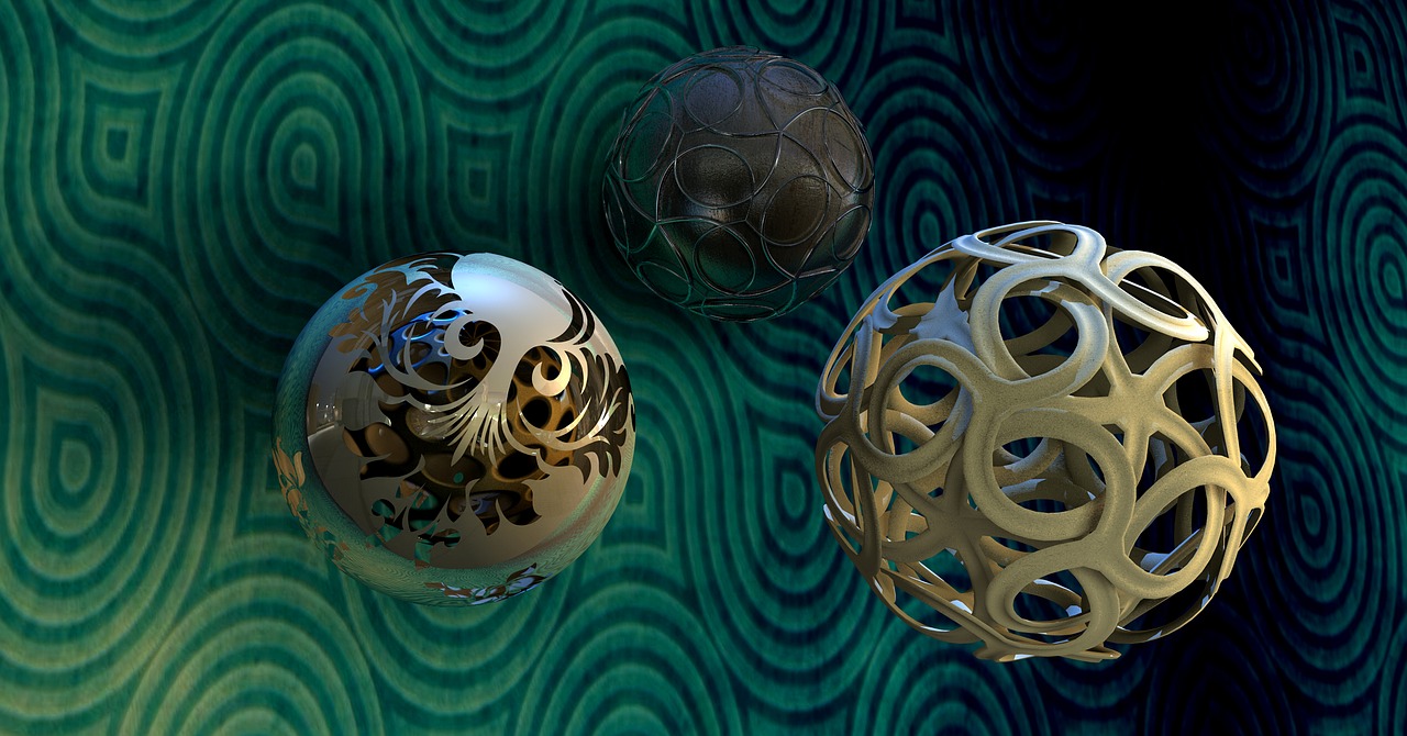 balls animation material test free photo
