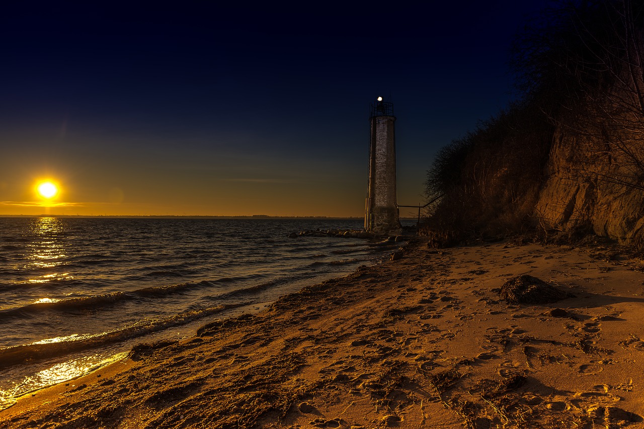 baltic sea western pomerania stone tower free photo