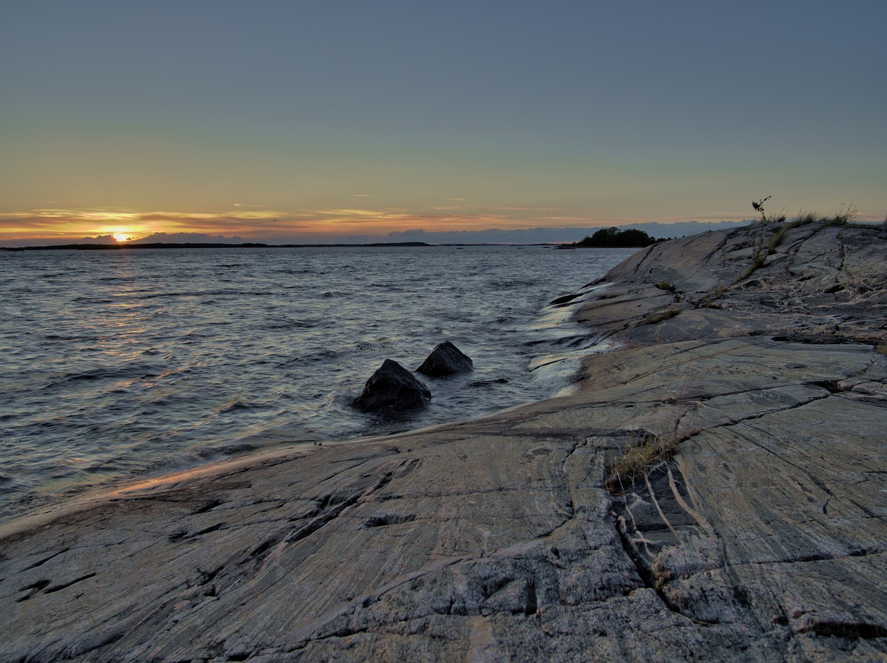 baltic sea sweden coast free photo