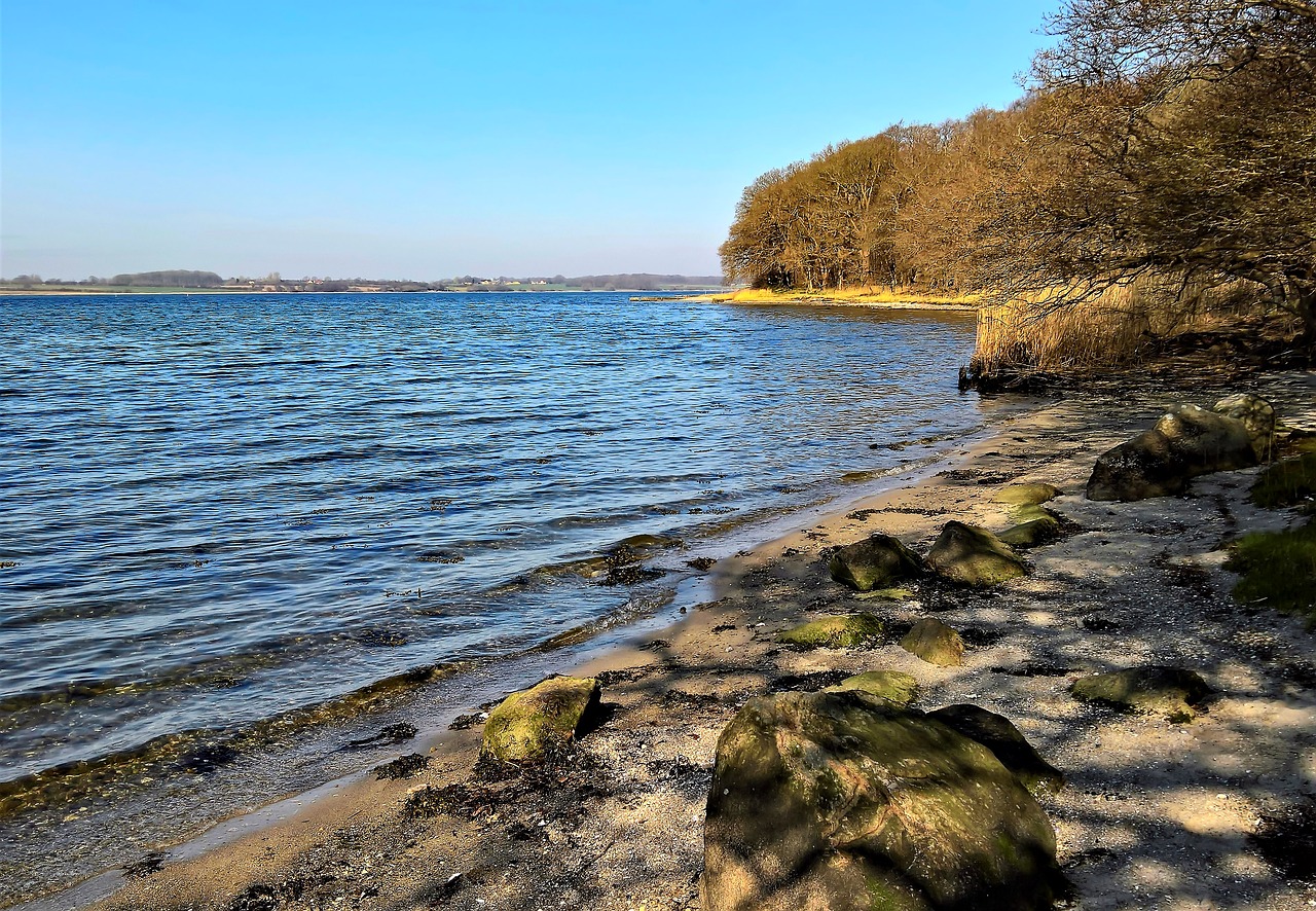 baltic sea  fjord  denmark free photo