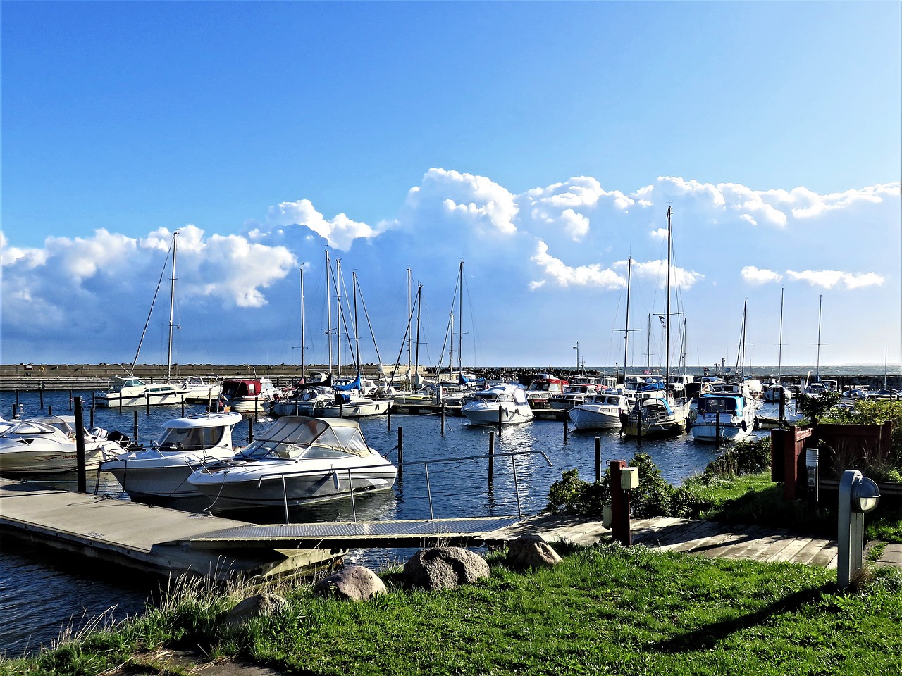 baltic sea  port  denmark free photo