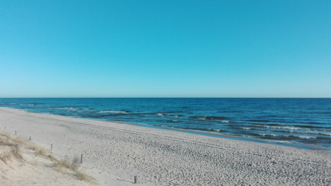 baltic sea  sand beach  coast free photo