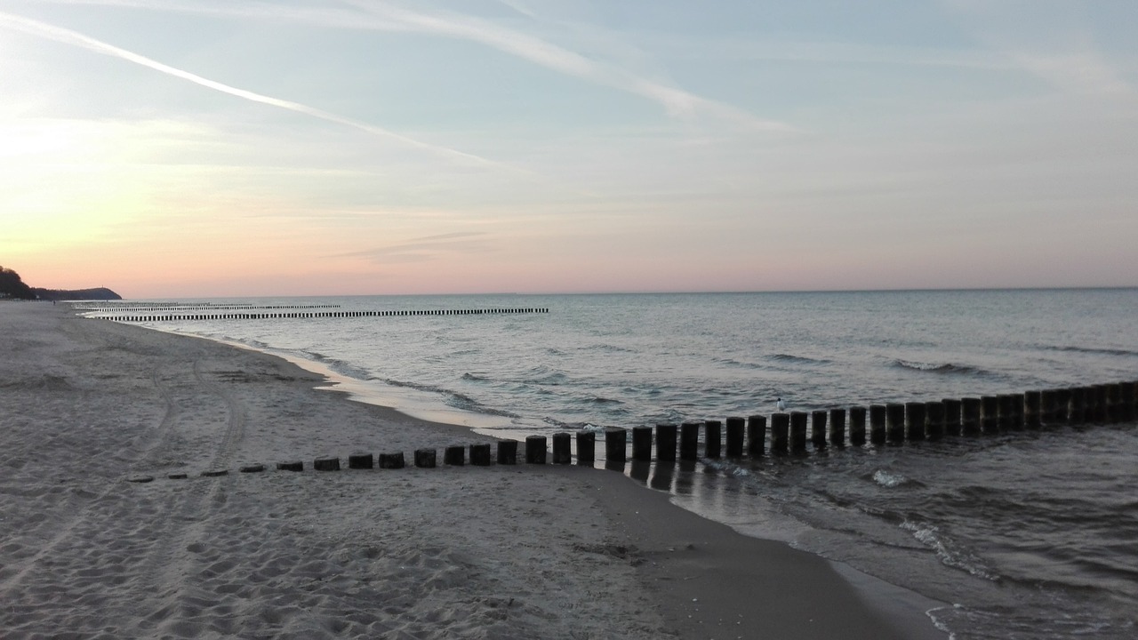 baltic sea  sand beach  coast free photo