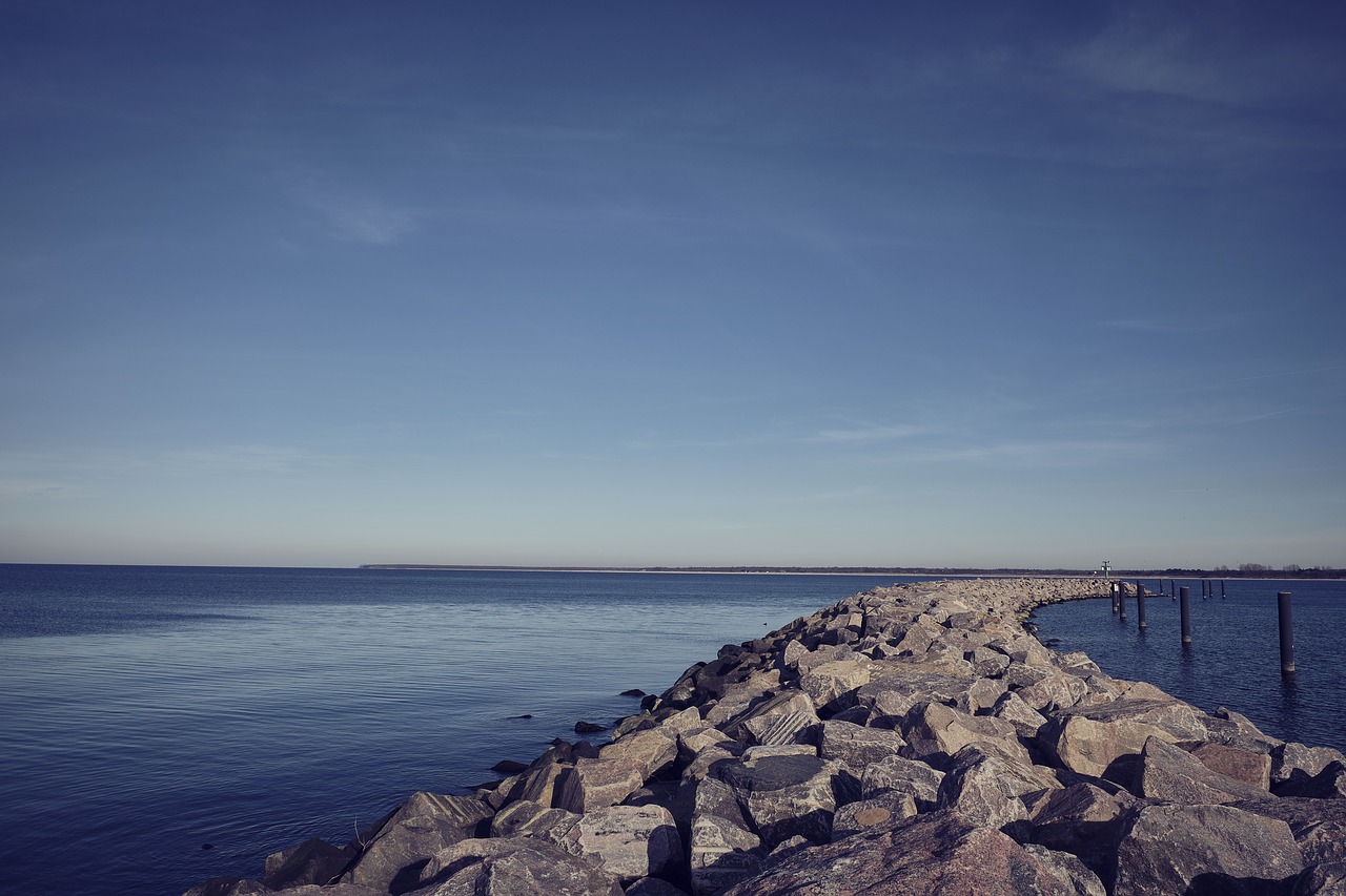 baltic sea  stone  water free photo