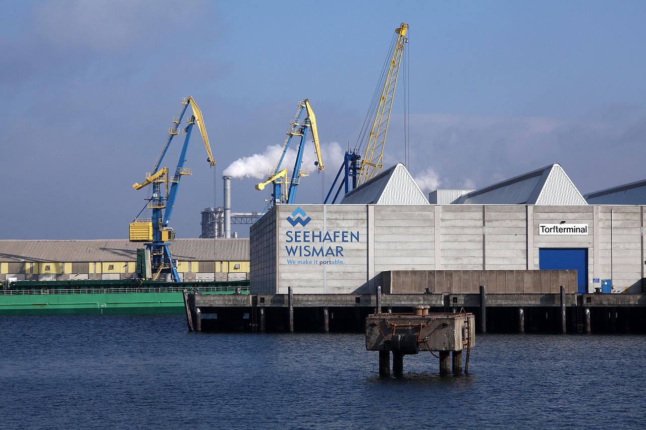 baltic sea wismar seaport free photo