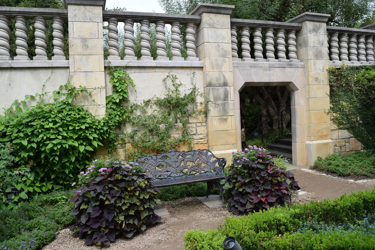 baluster flowers arboretum free photo