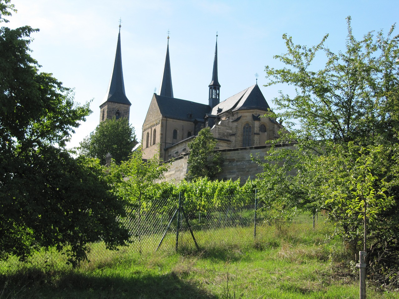 bamberg castle bavaria free photo