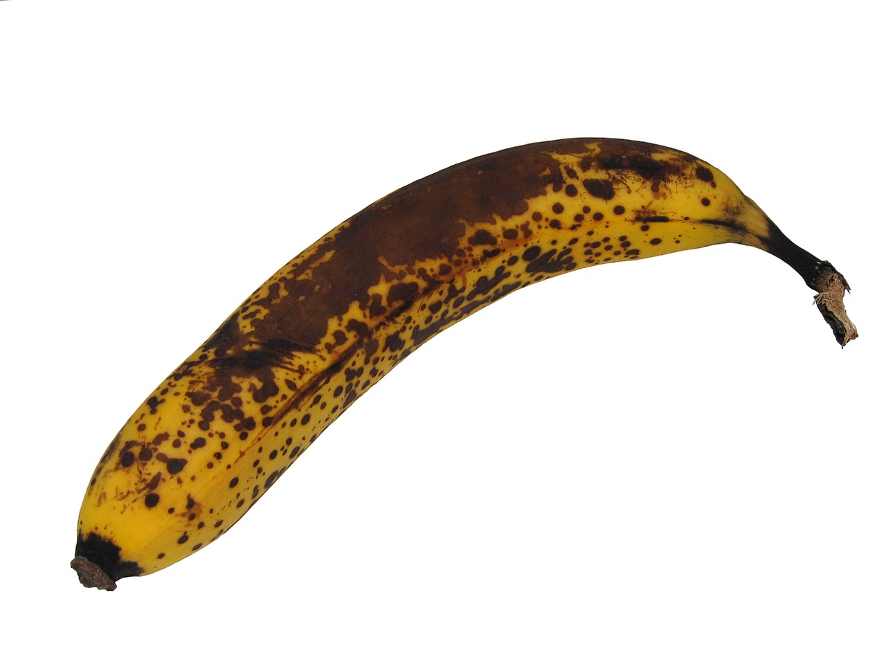 banana mature spotted free photo