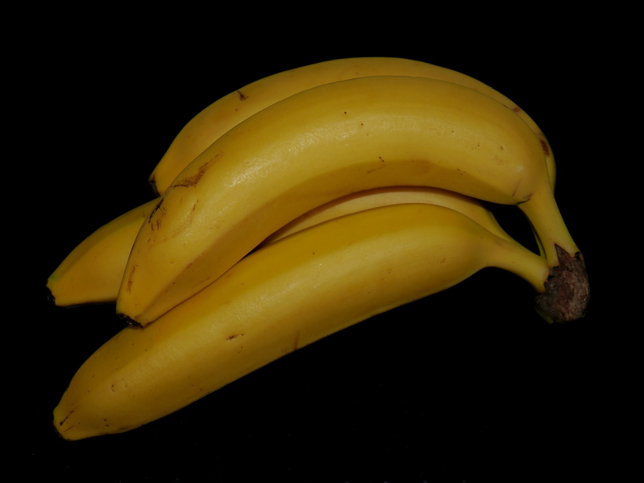 banana yellow fruit free photo