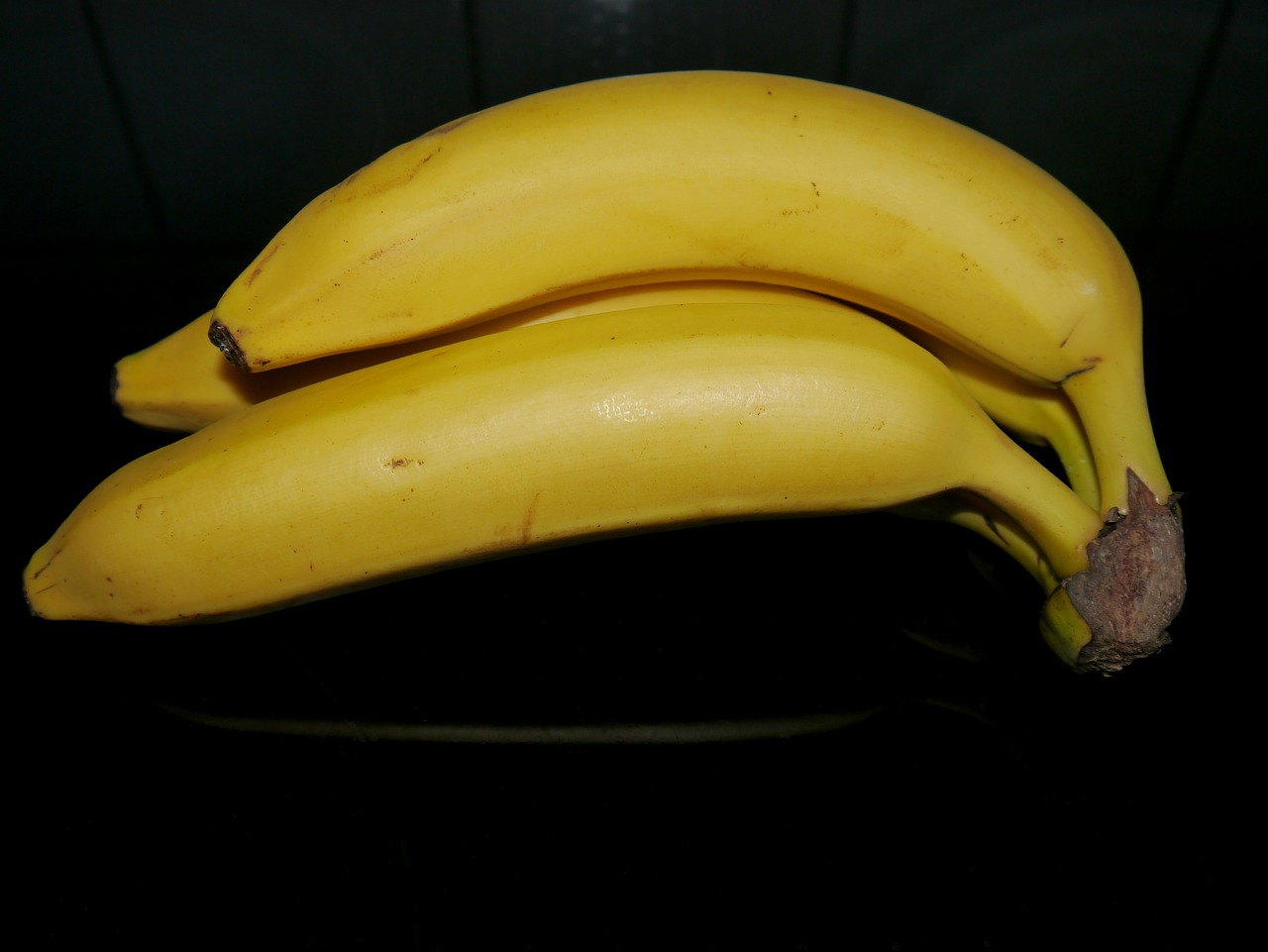 banana yellow fruit free photo