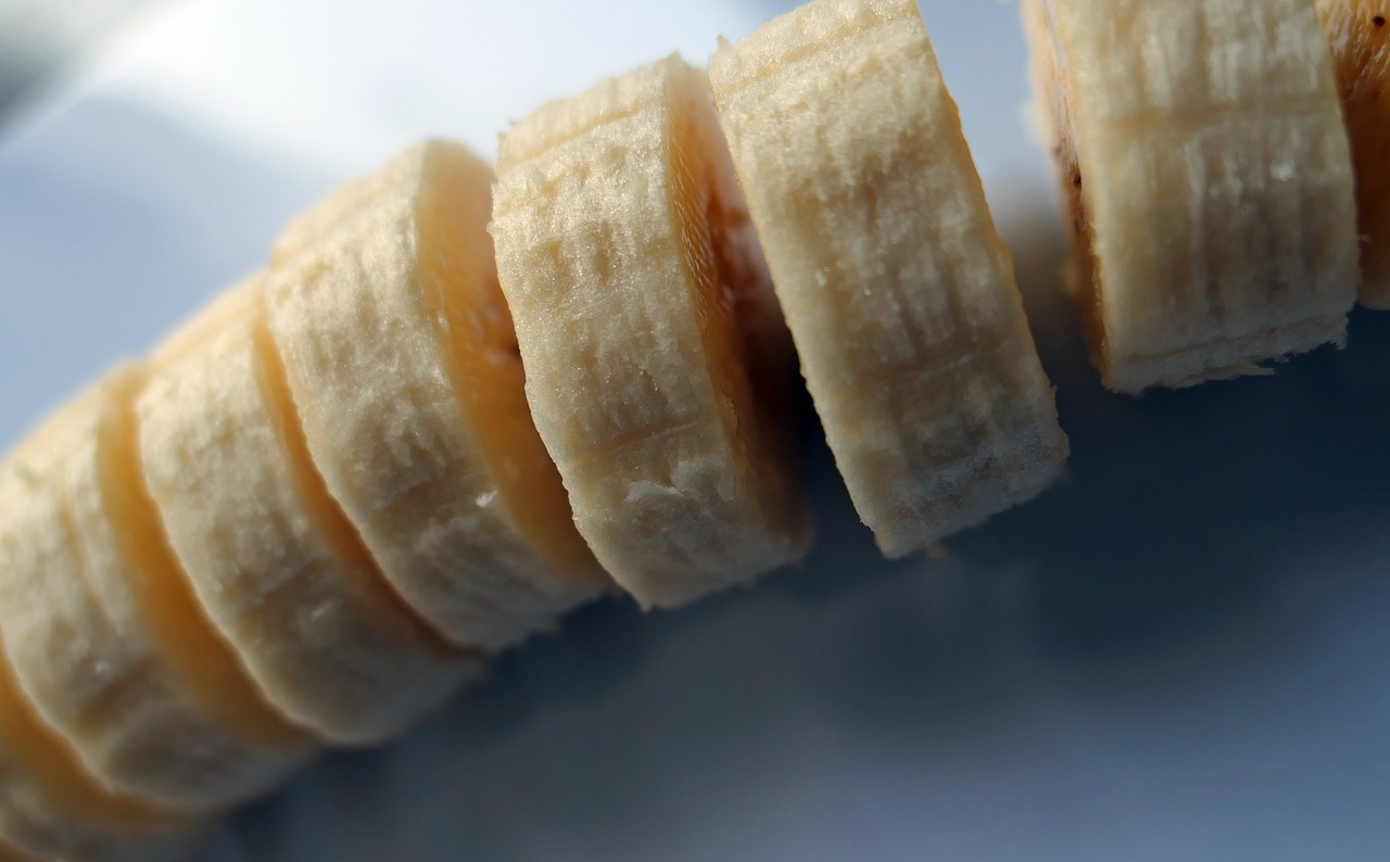 banana fruit yellow free photo