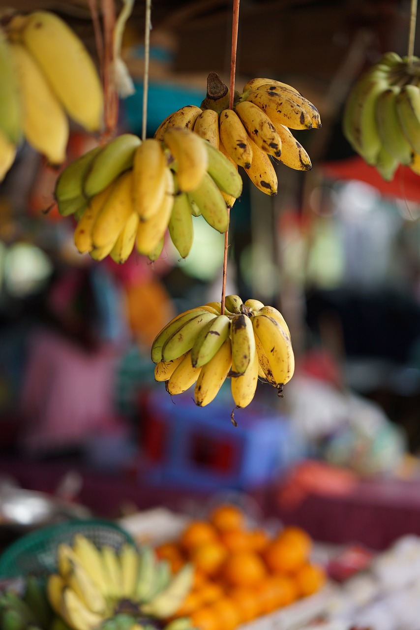 banana fruit fruits free photo