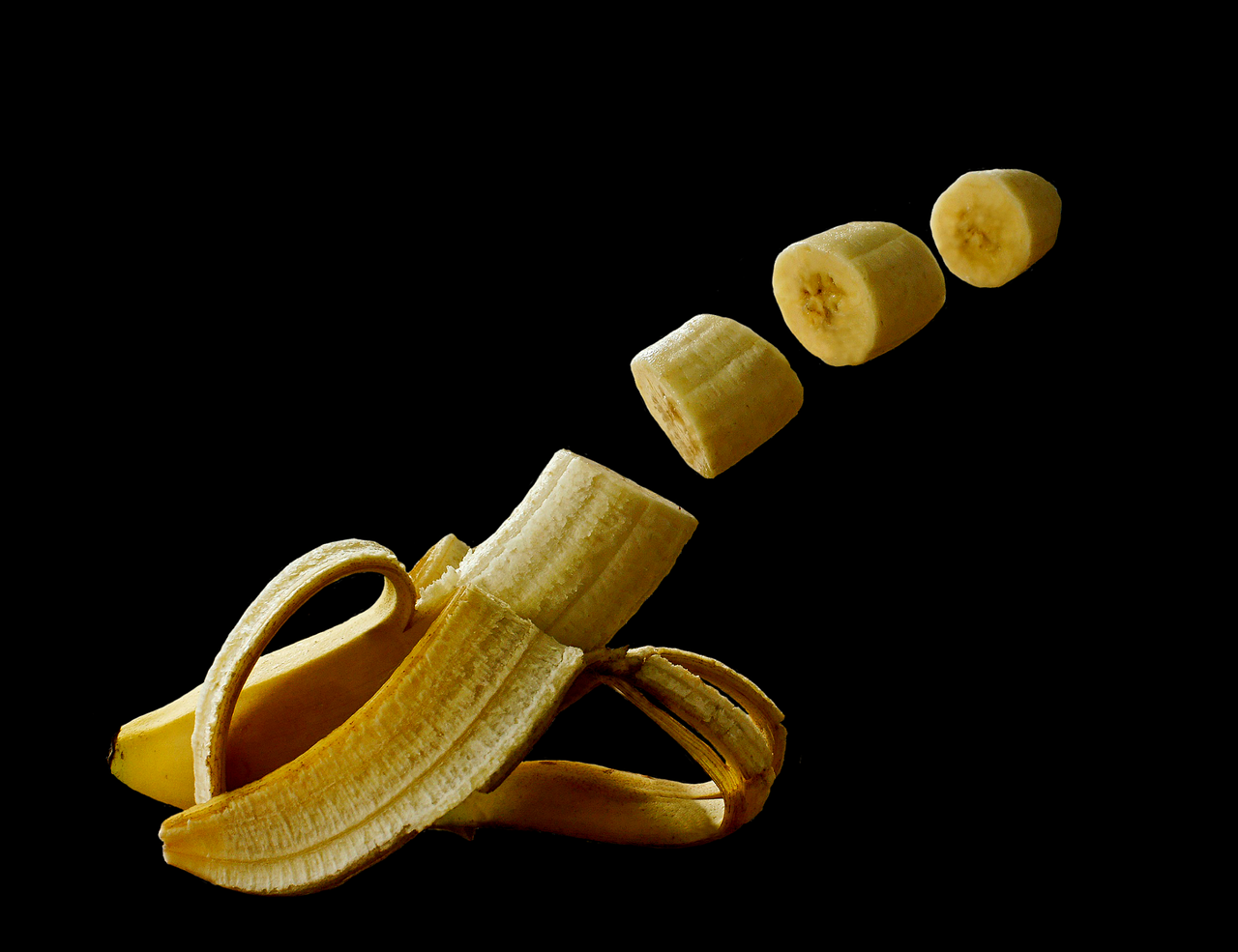 banana fruit manipulation free photo