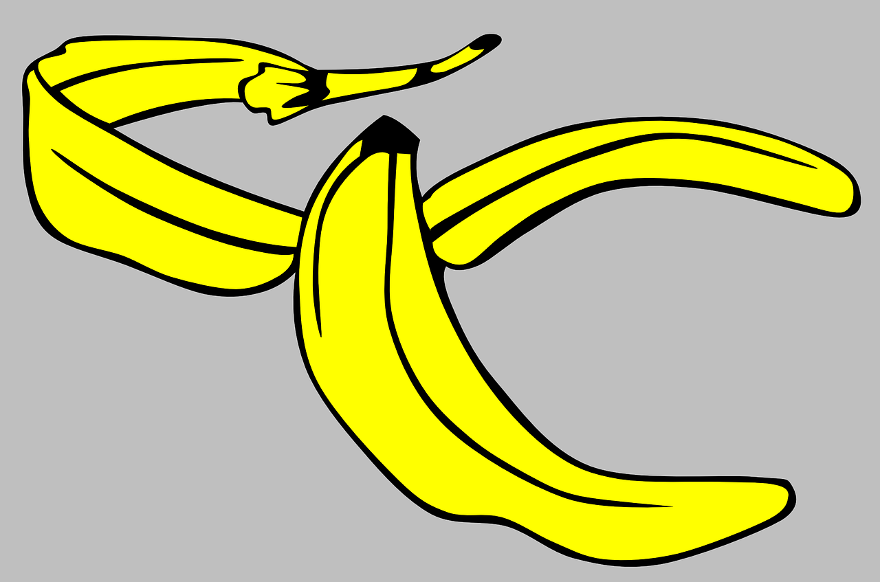 banana peel floor free photo