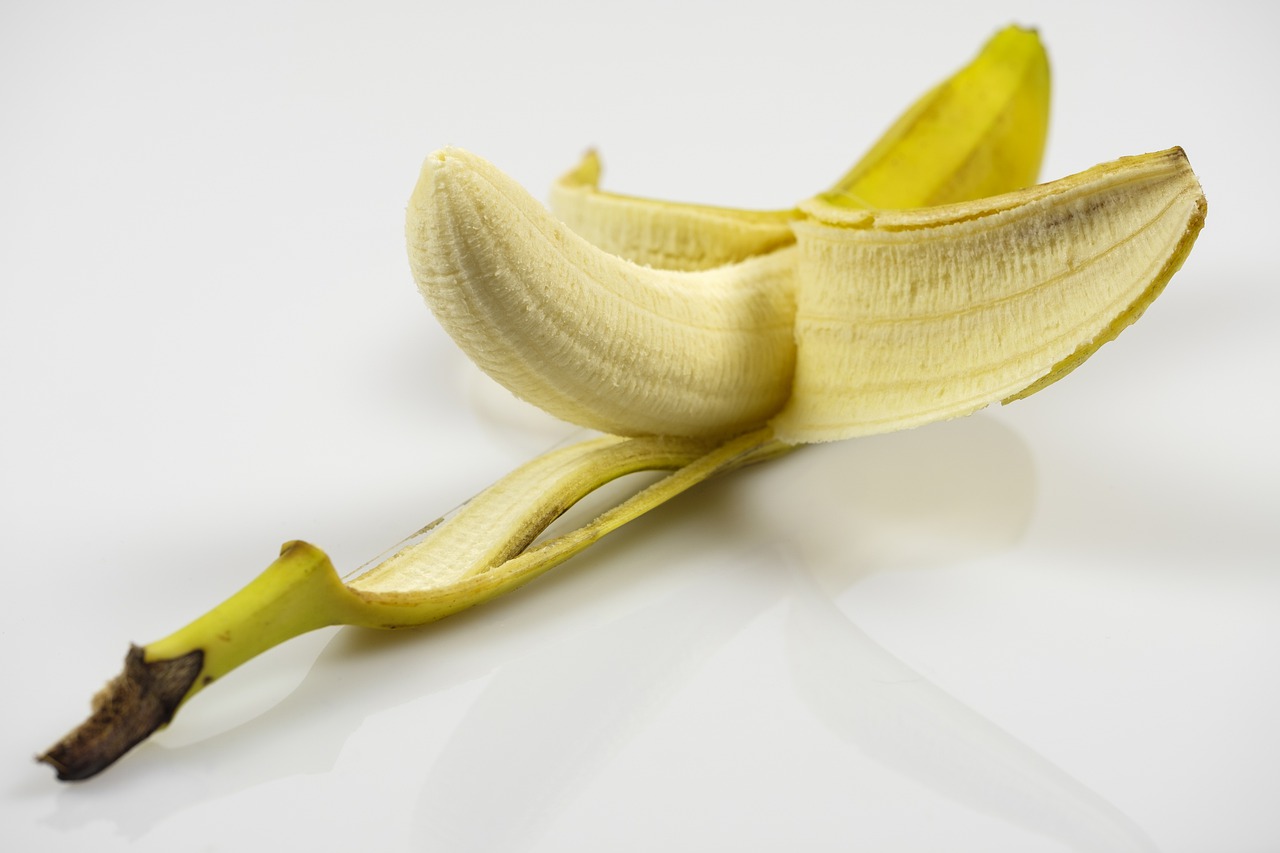 banana shell banana peel free photo