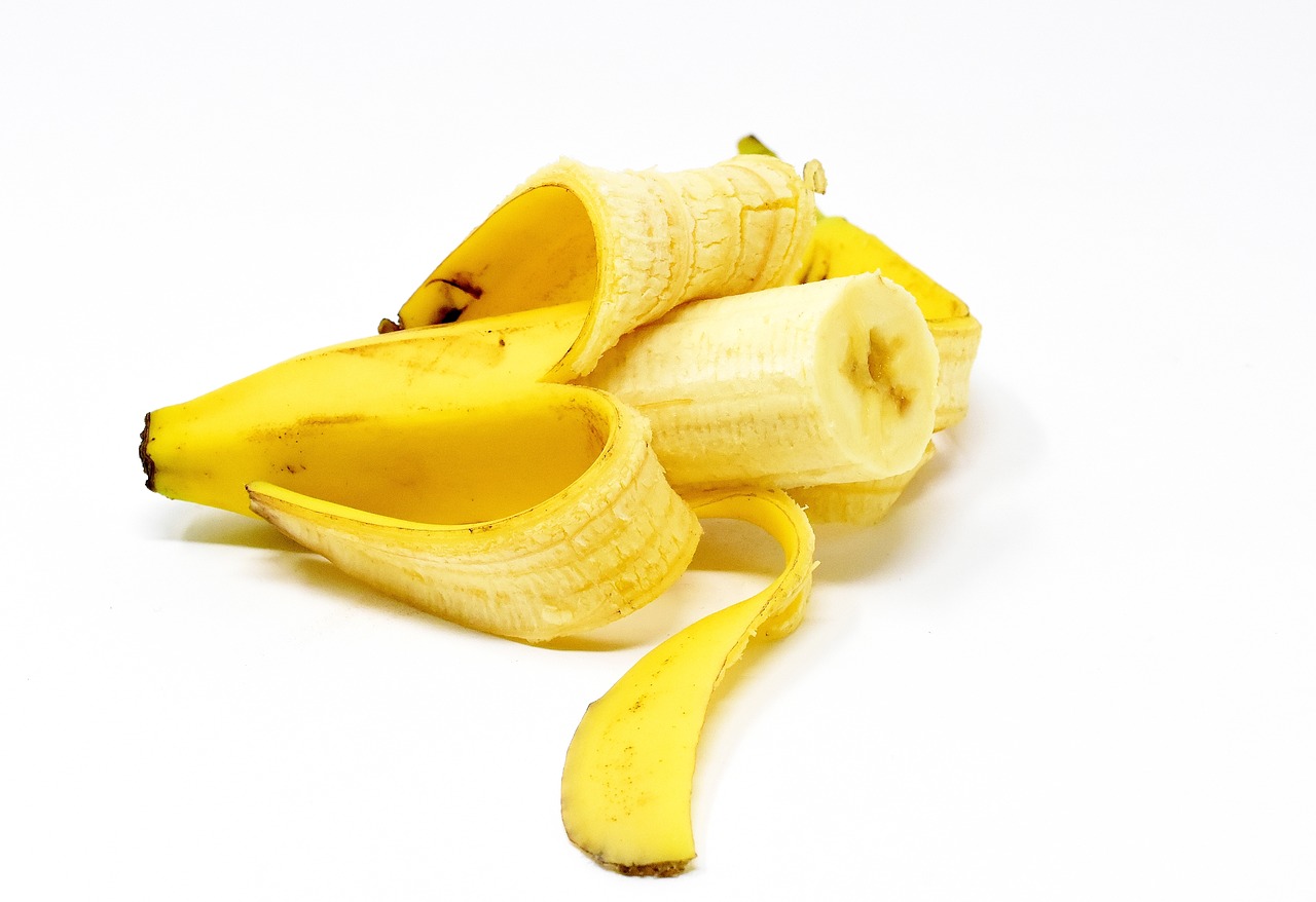 banana fruit delicious free photo