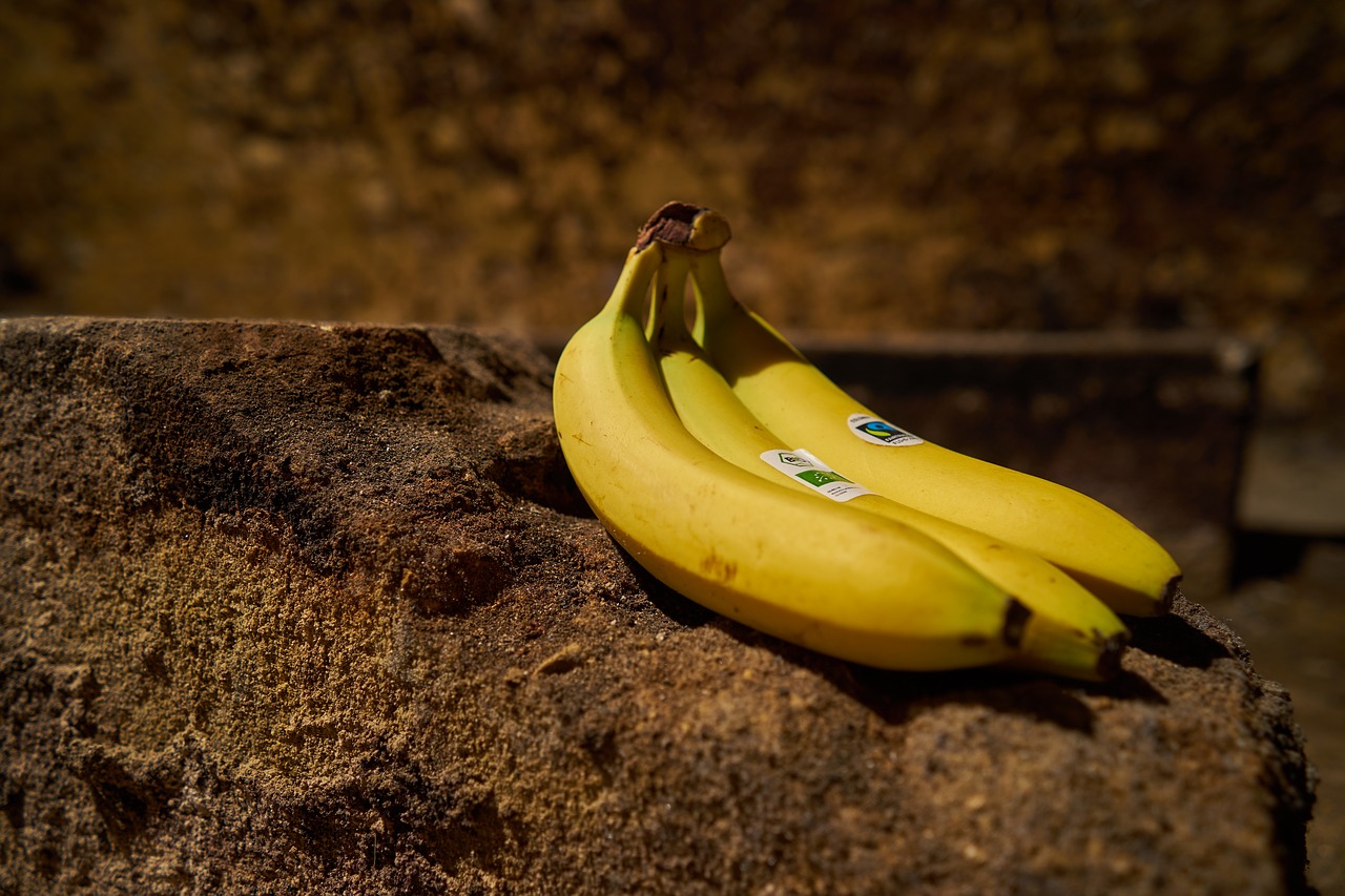 banana  fruit  food free photo
