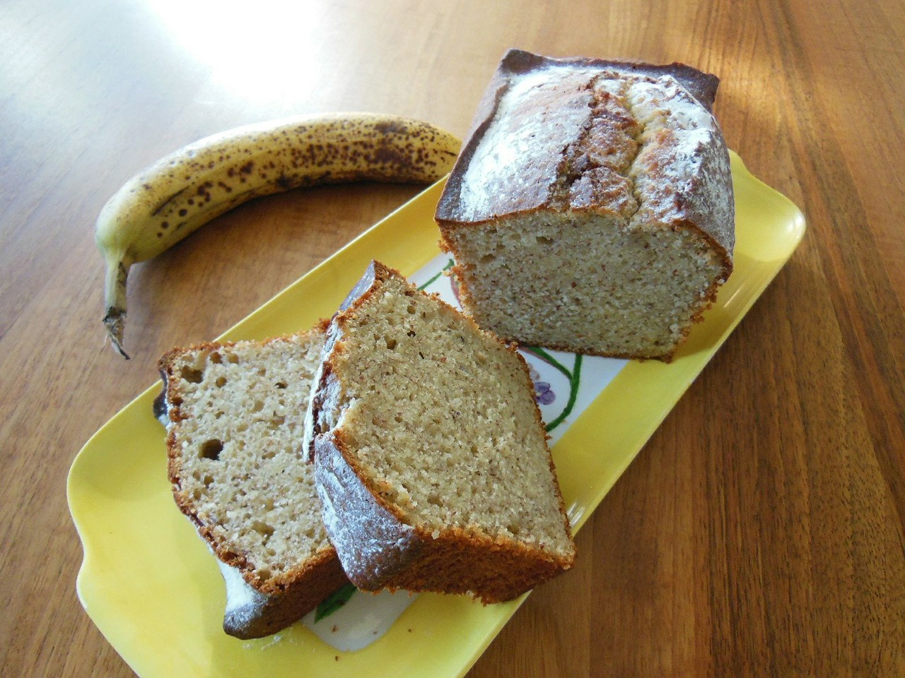 banana cake delicious free photo