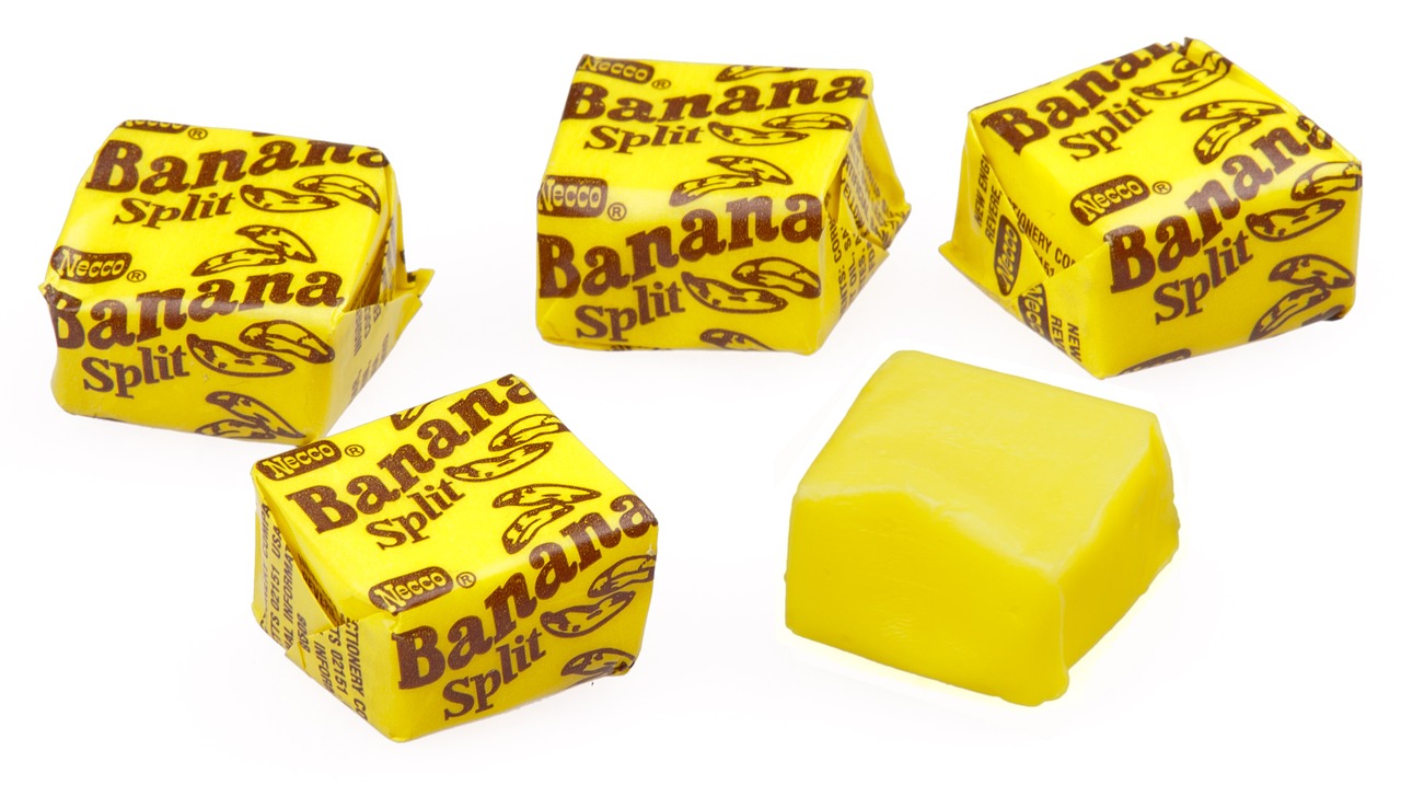 banana split candies free photo