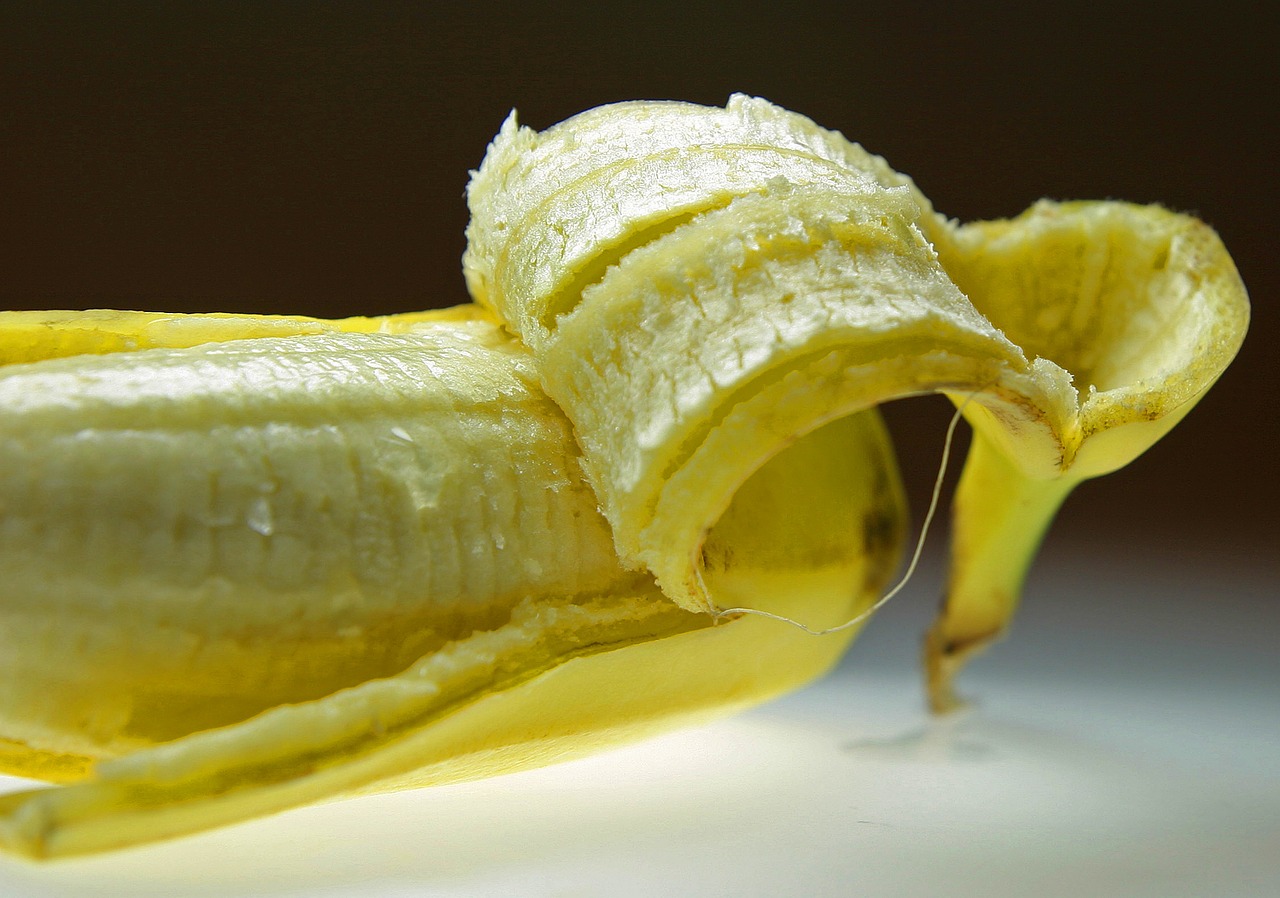 banana fruit frisch free photo