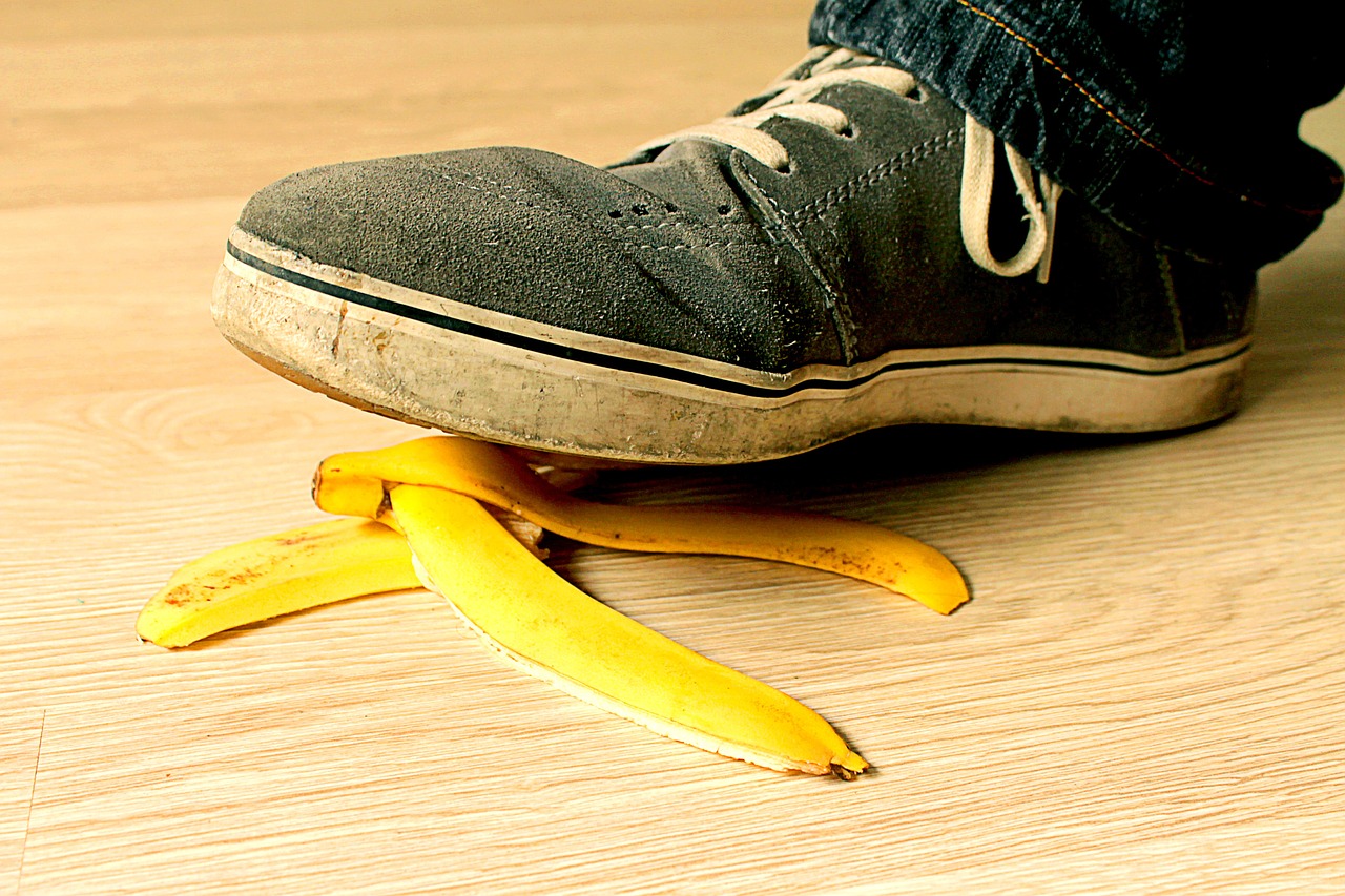 banana peel used shoes hardwood floors free photo